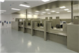 Cubicles Lined up in the Intake Area